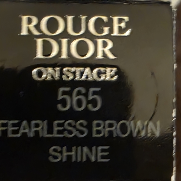 ROUGE DIOR ONSTAGE Lipstick In Fearless Brown Shine-NIB - Picture 2 of 4